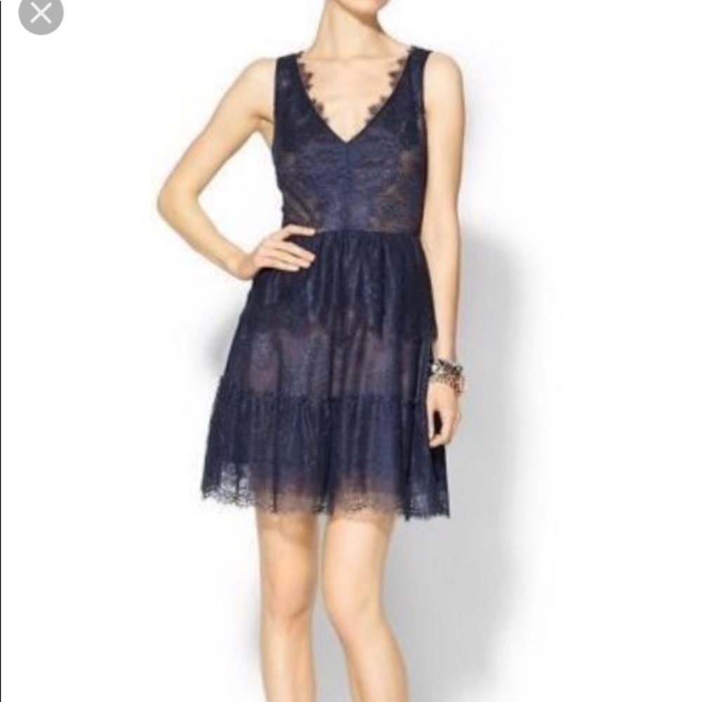BCBG Max Azria Willa Lace Dress Sz4
